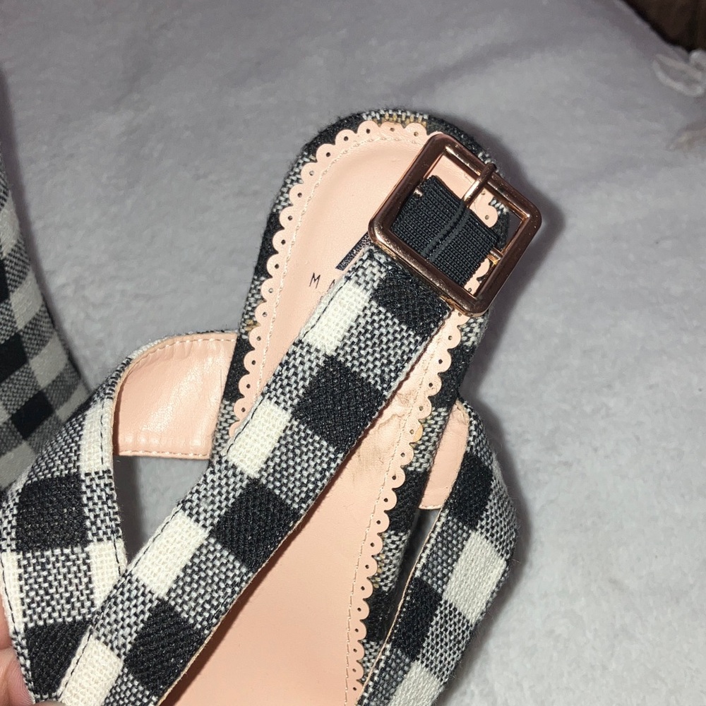 Checker wedge heels! - Picture 2 of 5